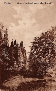 A13 Vorden Vijver in het bosch achter Den Bramel